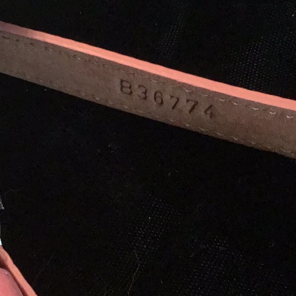 COLE HAAN LEATHER SKINNY WOMEN’S BELT SIZE LARGE - Picture 5 of 7